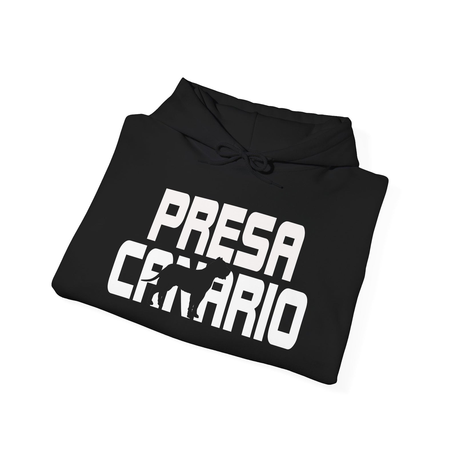 Sudadera con capucha de presa canario