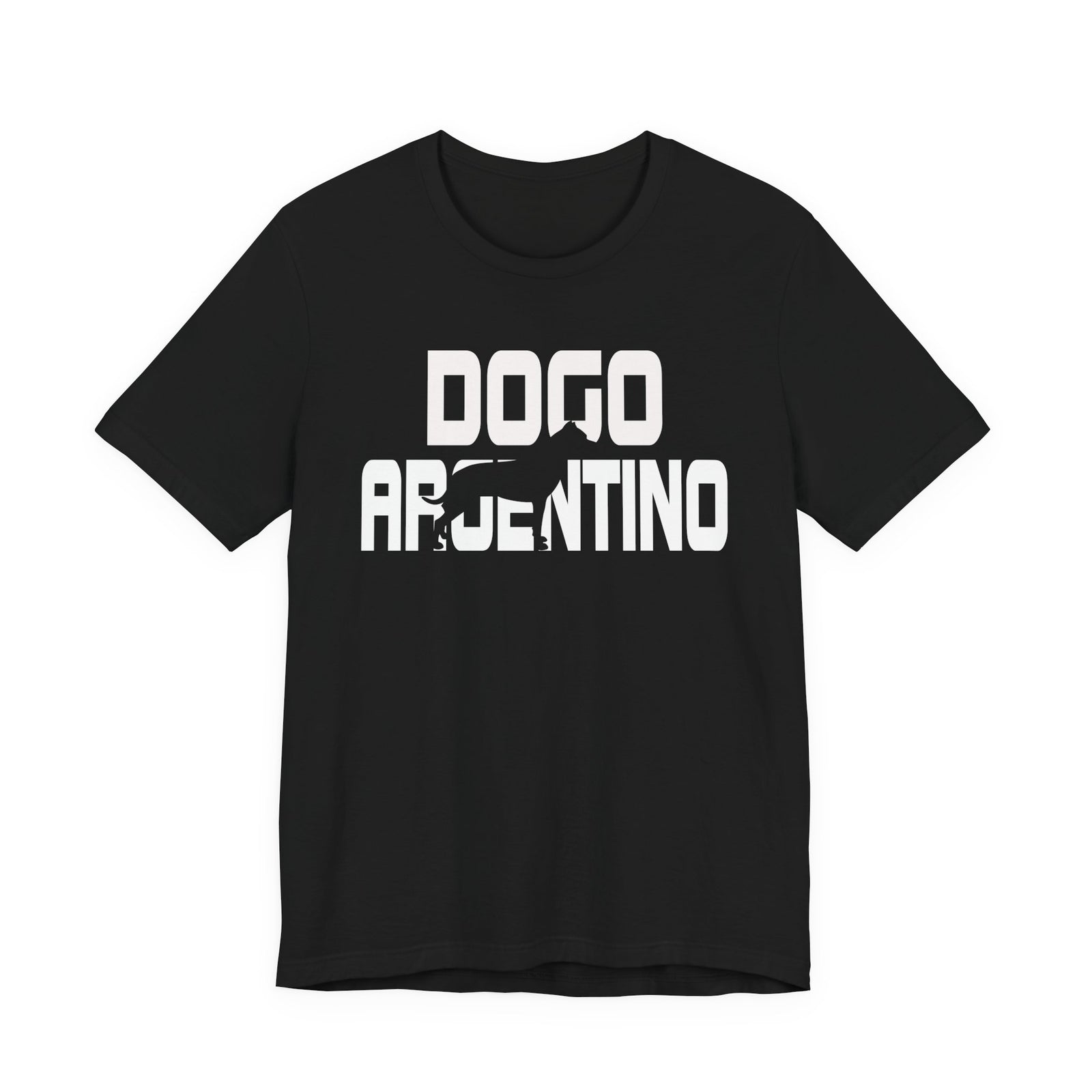 Camiseta de manga corta Dogo Argentino