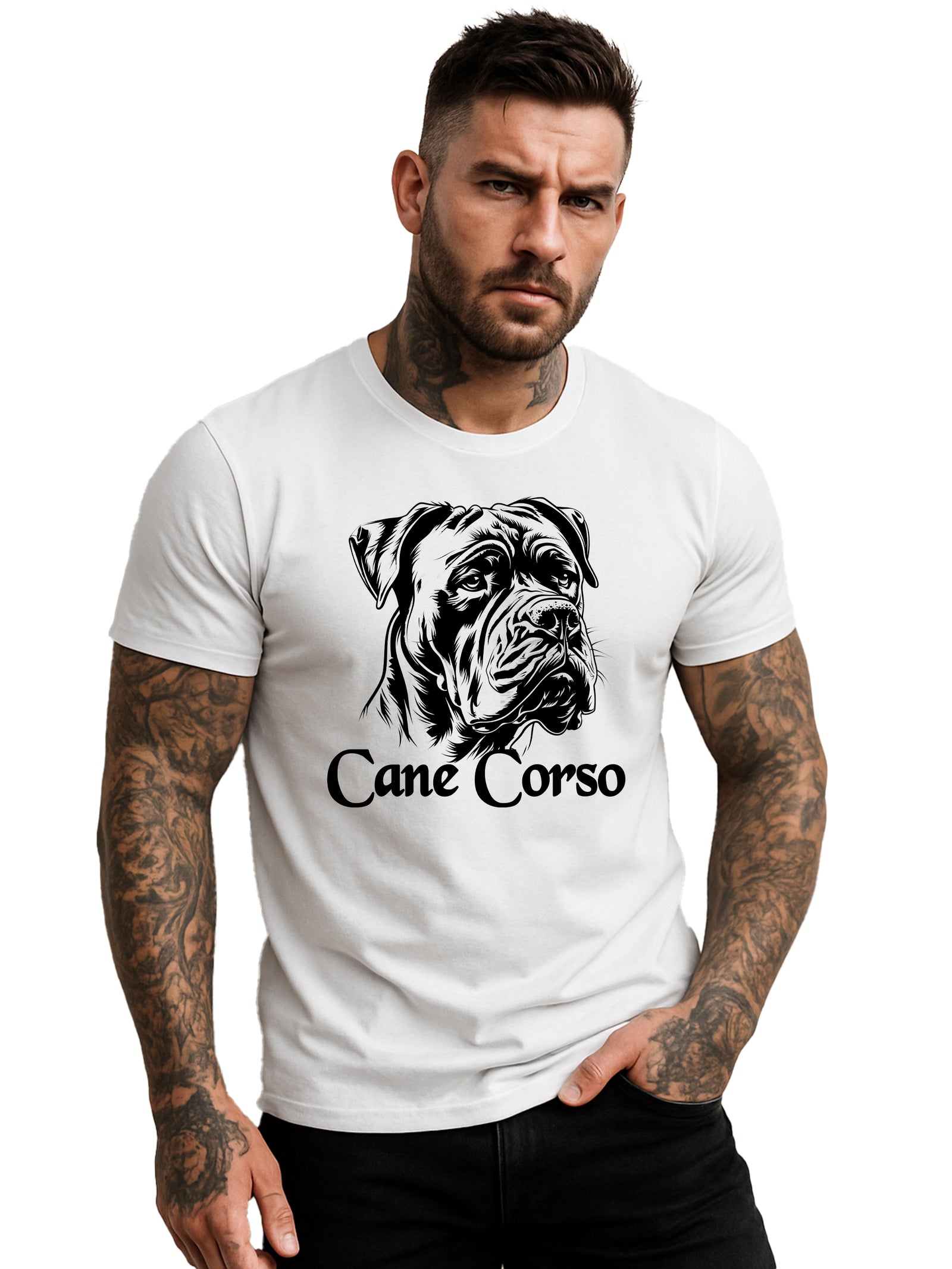 Camiseta de manga corta de Cane Corso