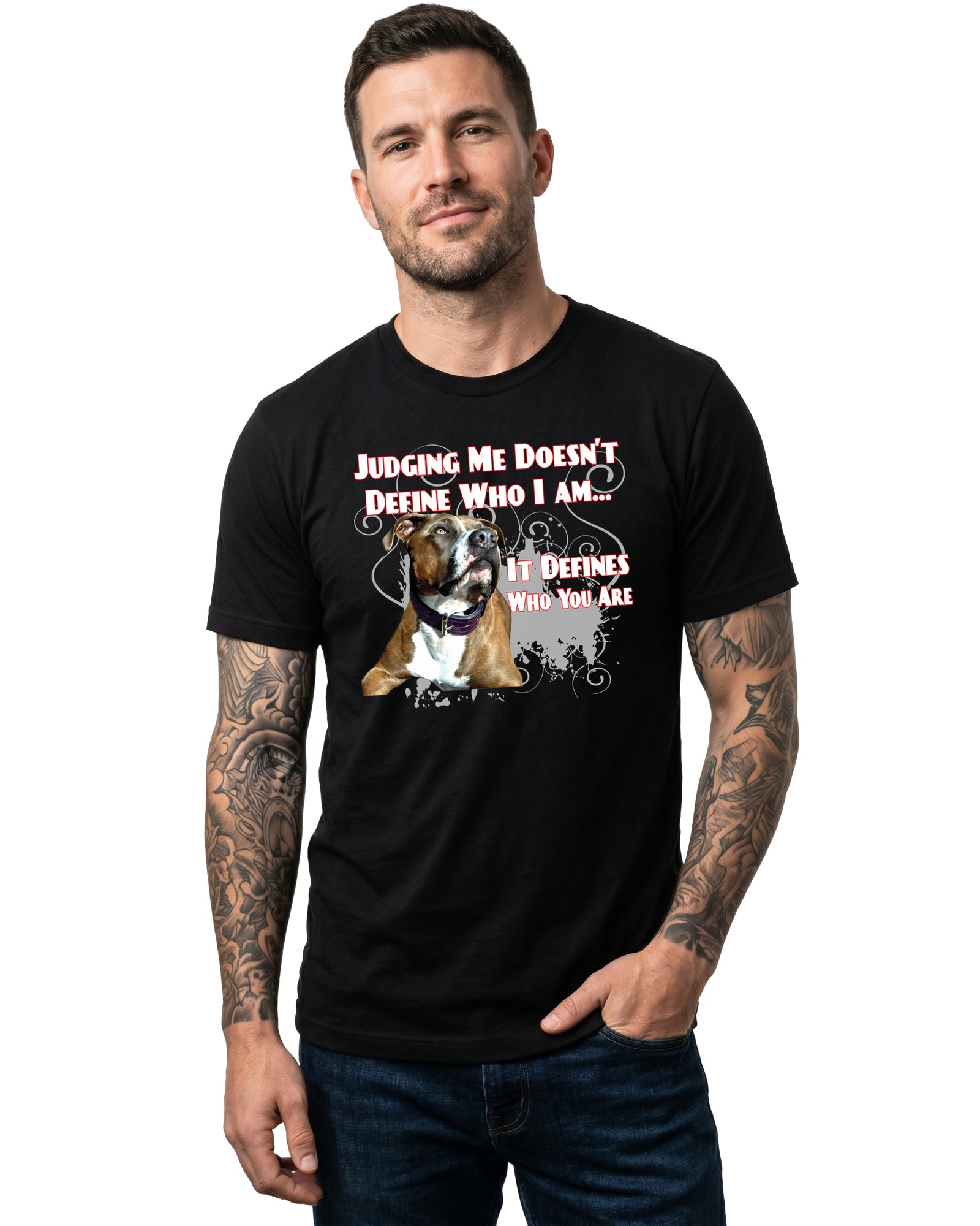 Judging Me Doesn't Define Who I Am Tee | Black | Bella Canvas 3001