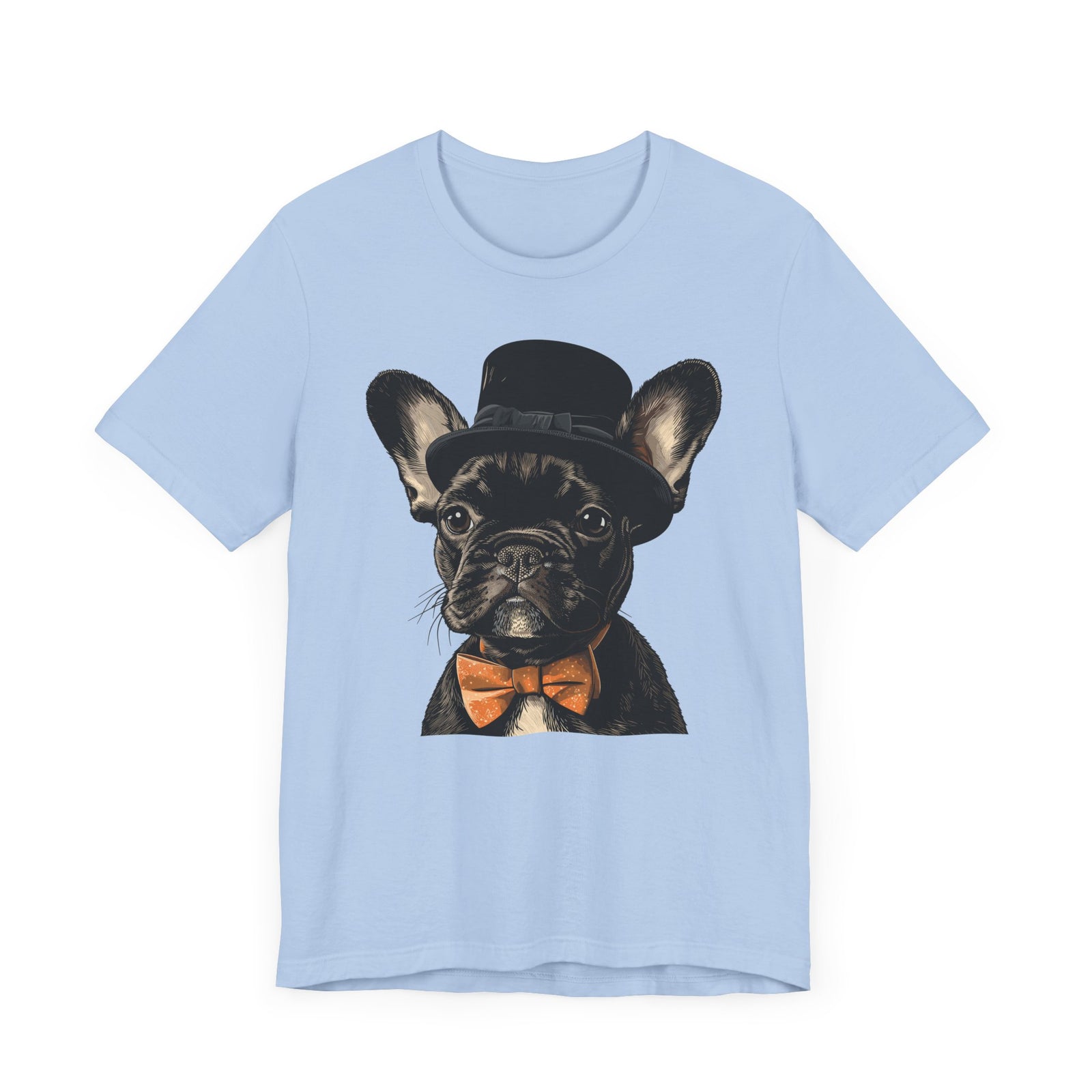 French Bulldog in Top Hat T-Shirt