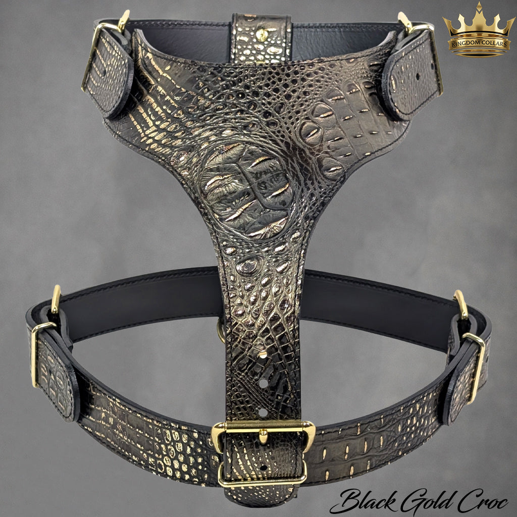 H1 - Custom Made Leather Dog Harness