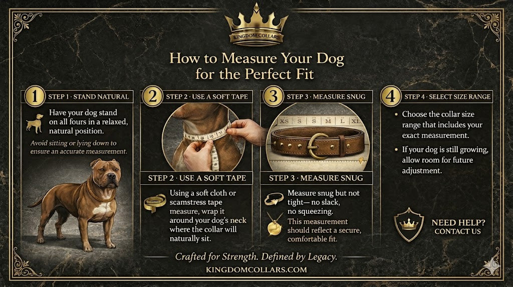 How to Measure Your Dog for a Collar the Right Way