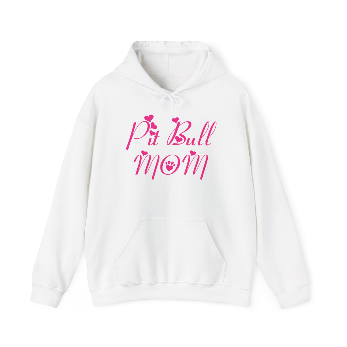 Pit Bull Mom Hooded Sweatshirt