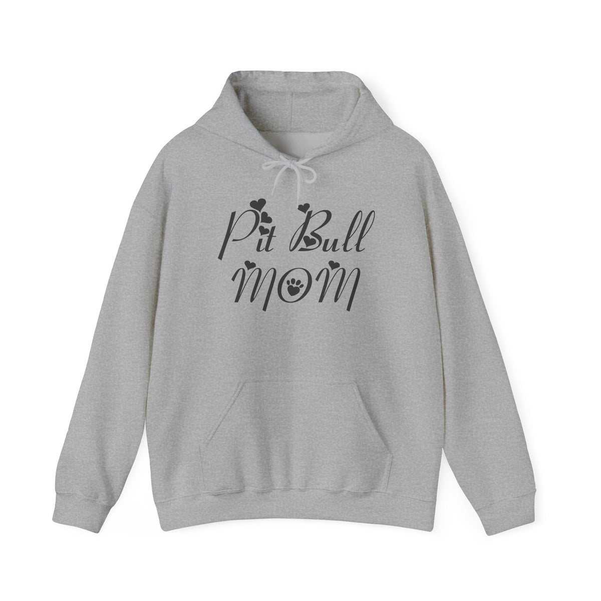 Pit Bull Mom Hooded Sweatshirt