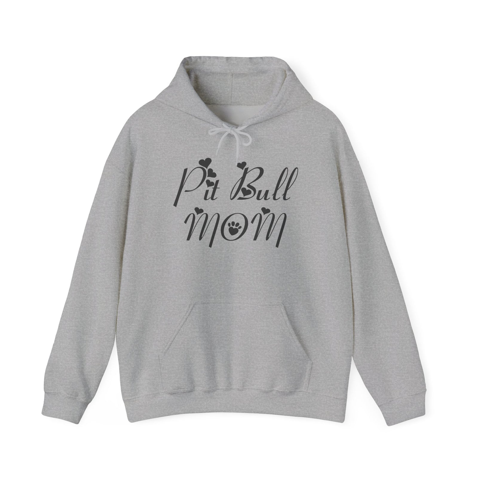 Pit Bull Mom Hooded Sweatshirt