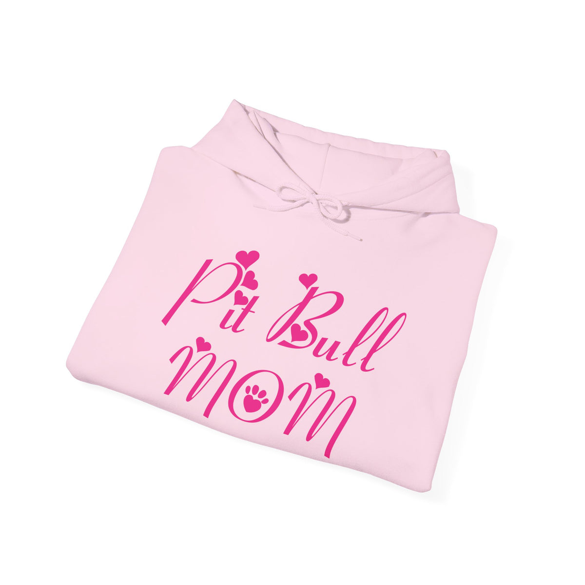 Pit Bull Mom Hooded Sweatshirt