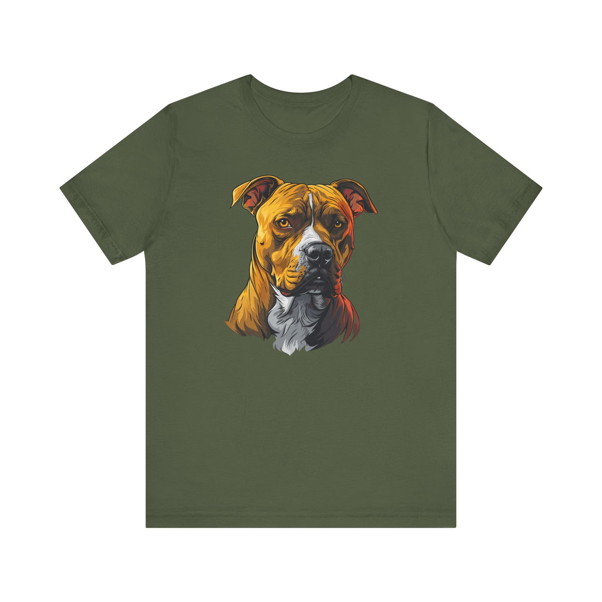 Pit Bull Bust Short Sleeve Tee