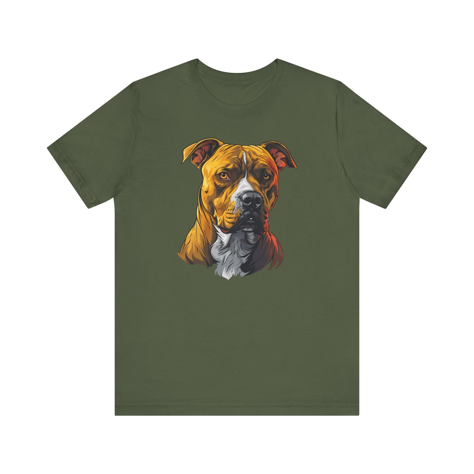 Pit Bull Bust Short Sleeve Tee
