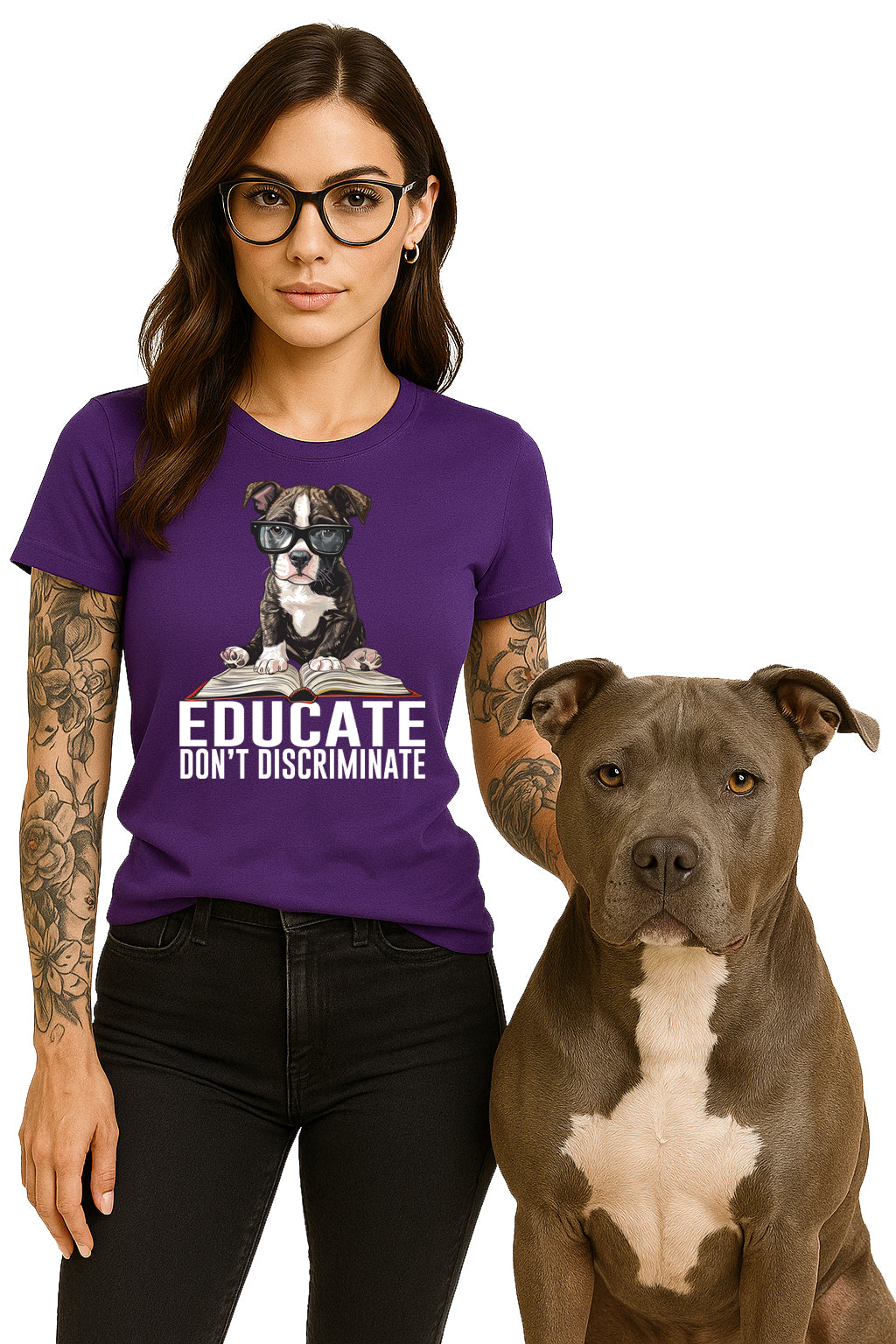 Educate Don't Discriminate T-Shirt