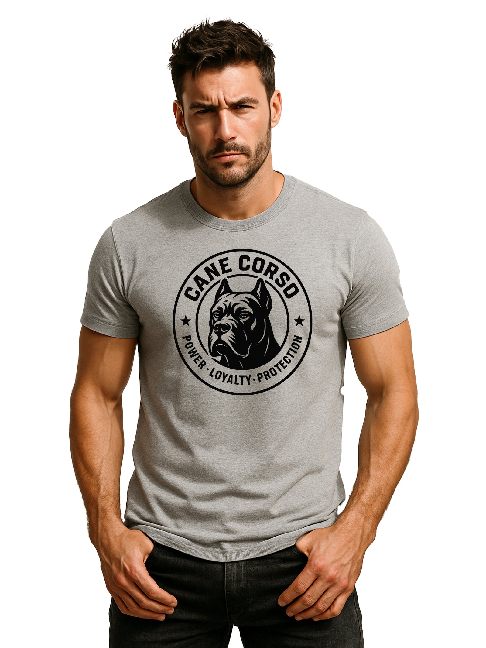 Cane Corso Guardian Badge Tee