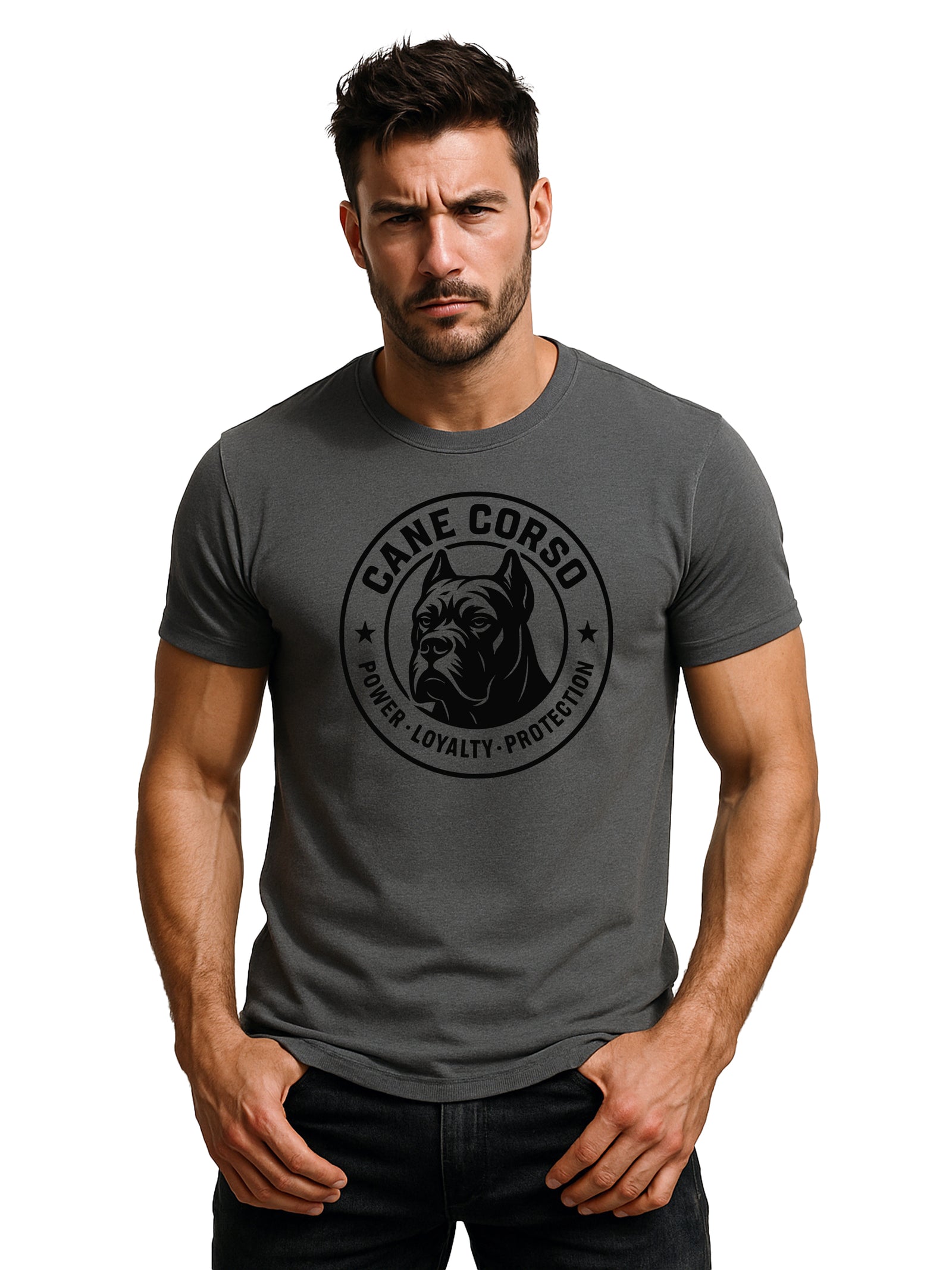 Cane Corso Guardian Badge Tee
