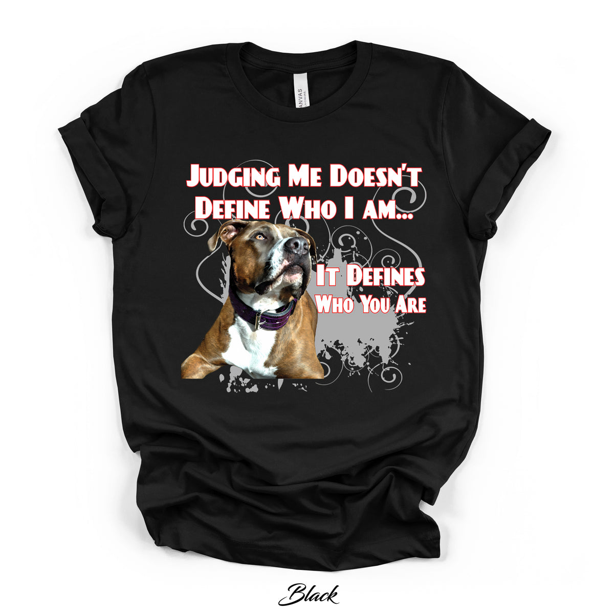 Judging Me Doesn't Define Who I Am Tee | Black | Bella Canvas 3001