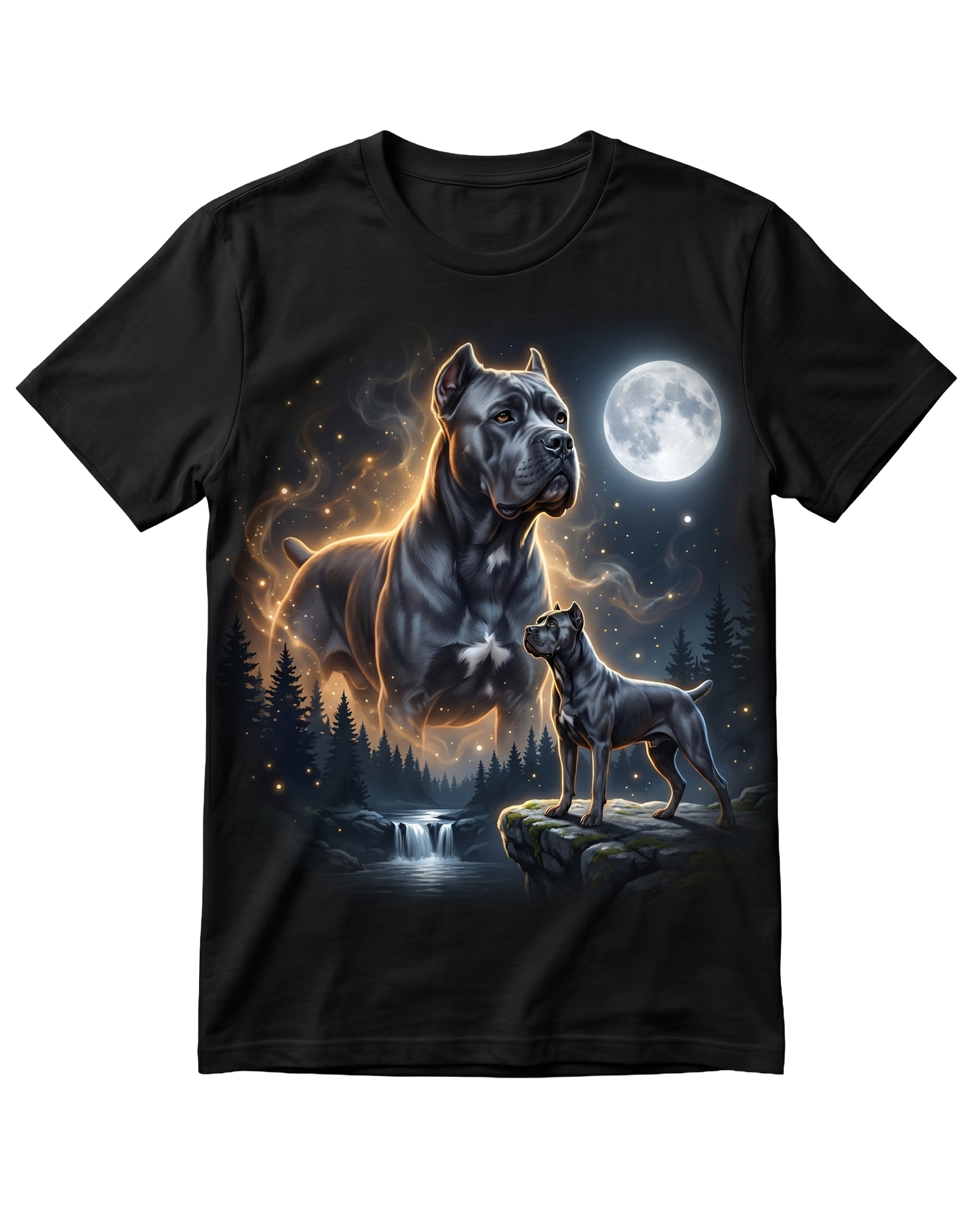Cane Corso Moonlit Guardian Tee | Bella Canvas | Kingdom Collars