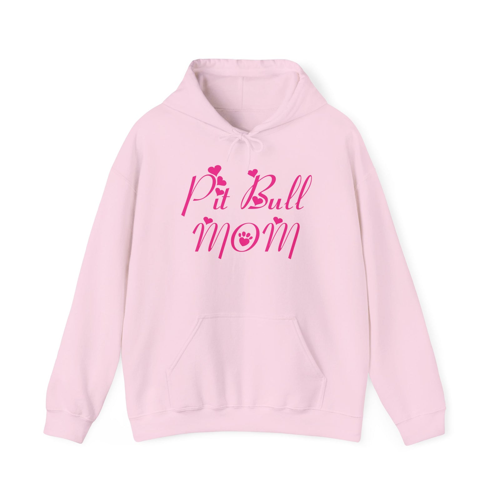 Pit Bull Mom Hooded Sweatshirt