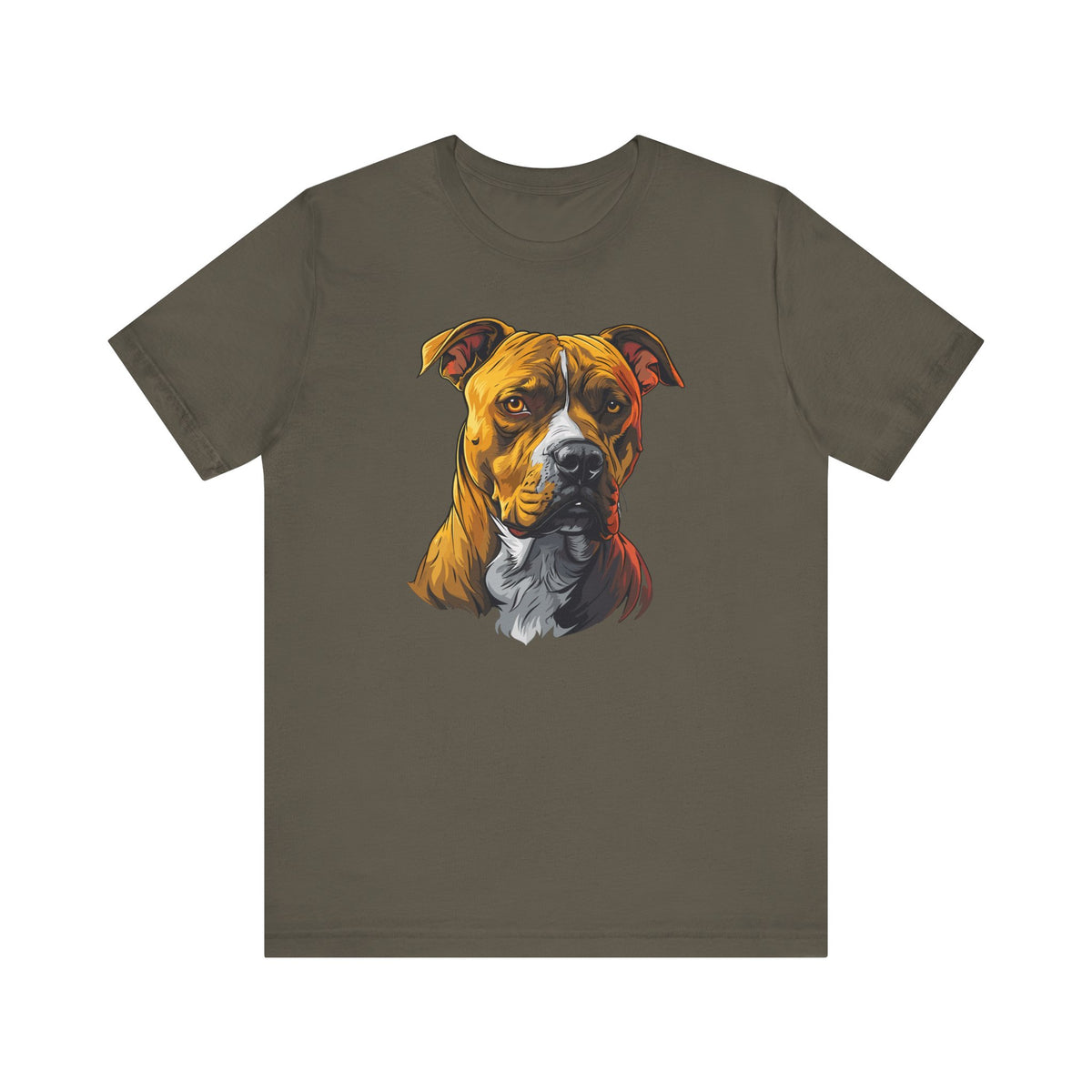 Pit Bull Bust Short Sleeve Tee