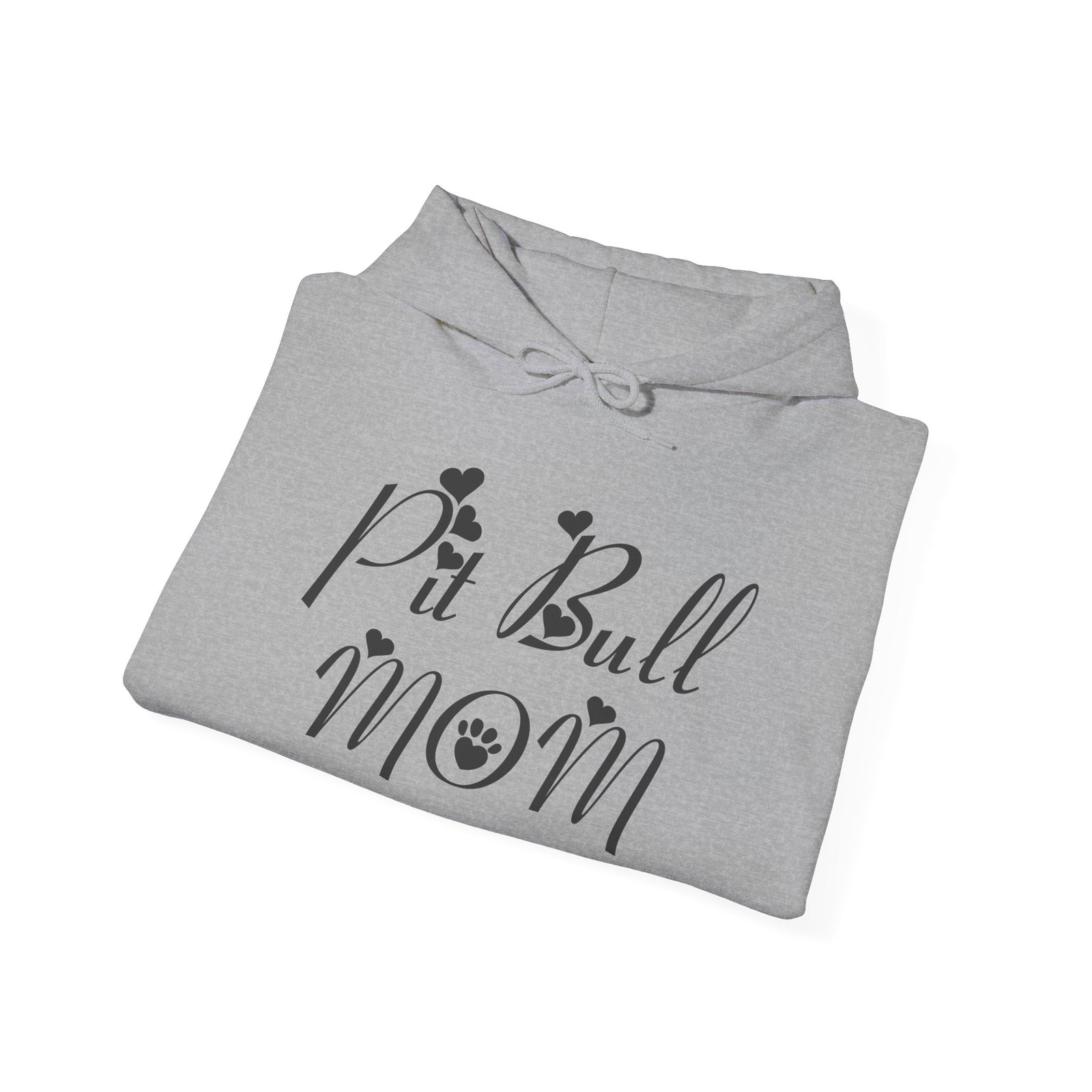 Pit Bull Mom Hooded Sweatshirt