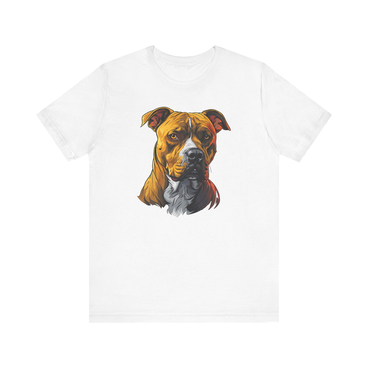 Pit Bull Bust Short Sleeve Tee