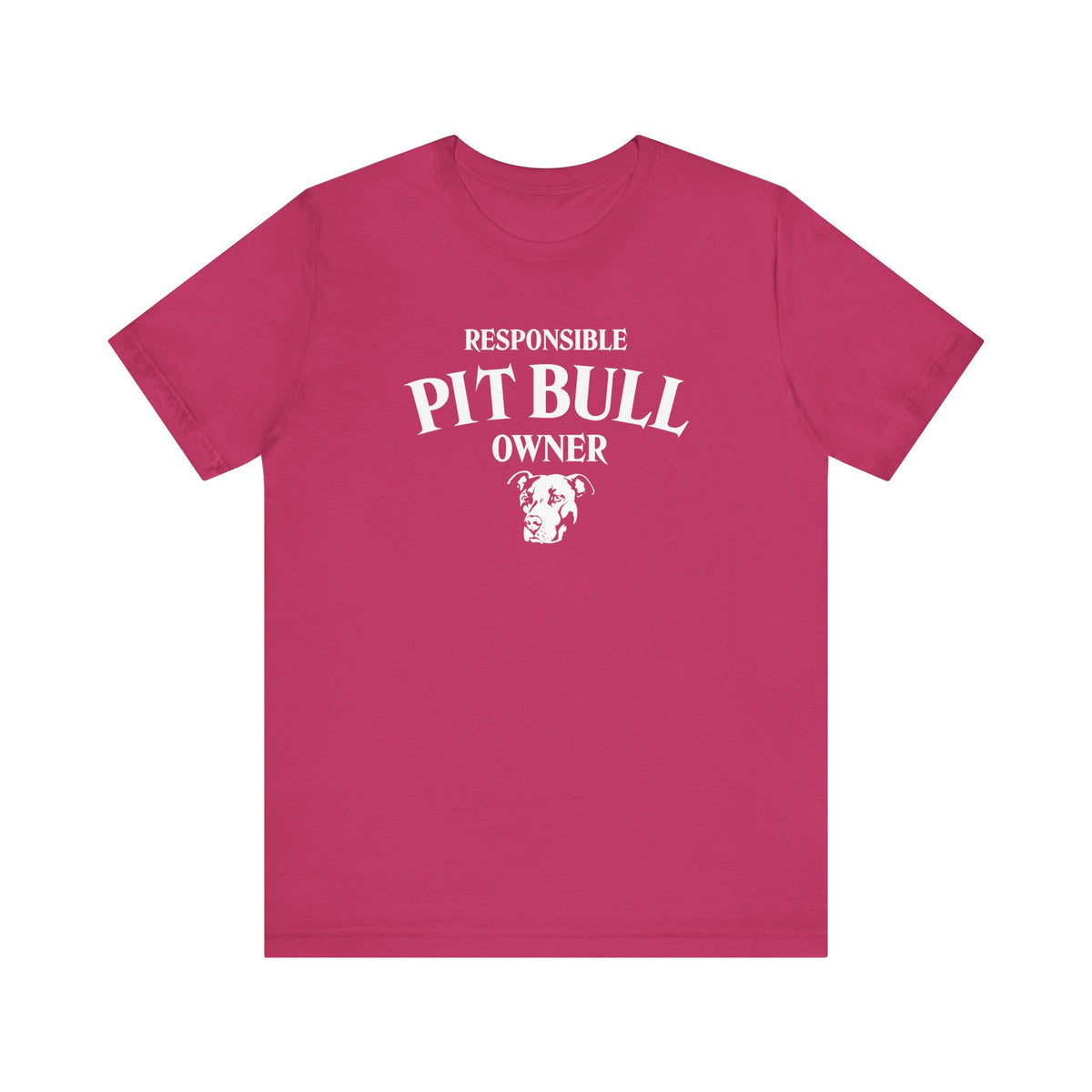 Responsible Pit Bull Owner T-Shirt