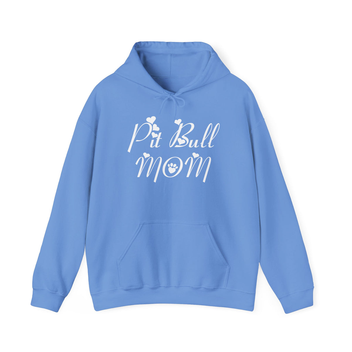 Pit Bull Mom Hooded Sweatshirt