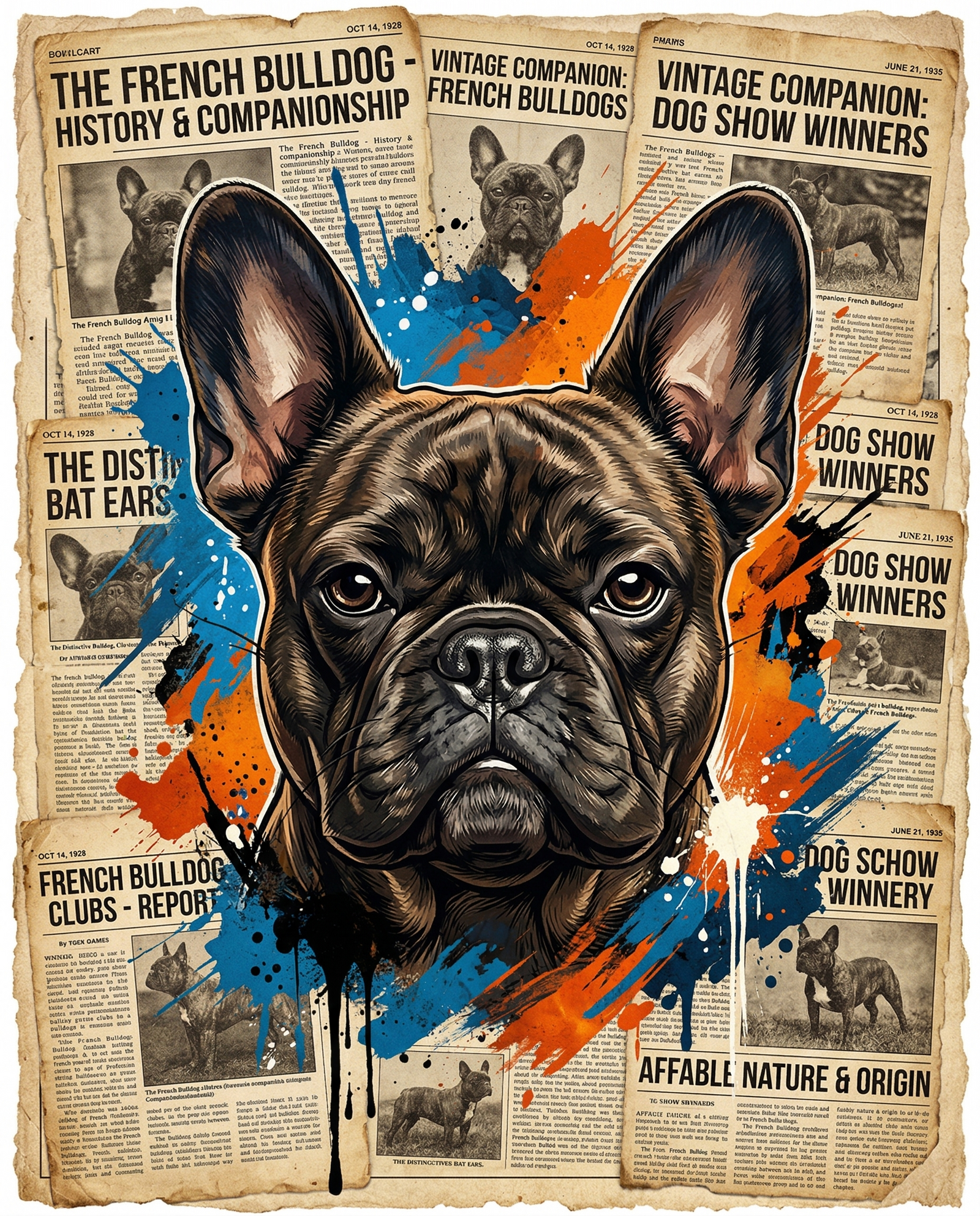 Custom Breed Legacy Dog Portrait | Personalized Digital Pet Artwork