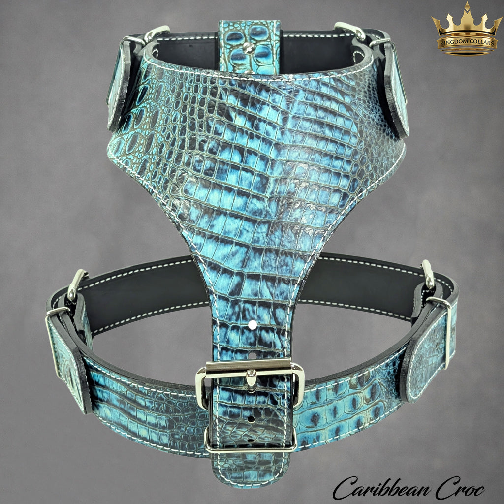 H1 - Custom Made Leather Dog Harness