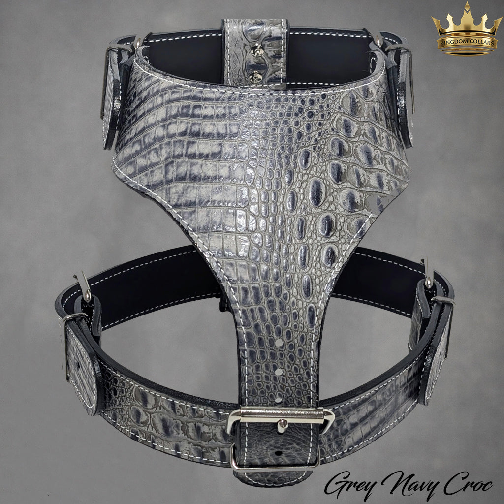 H1 - Custom Made Leather Dog Harness