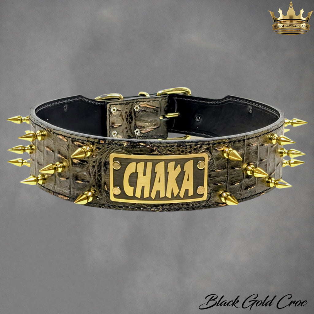 NJ5 - Colar pontiagudo personalizado de 2 1/2"