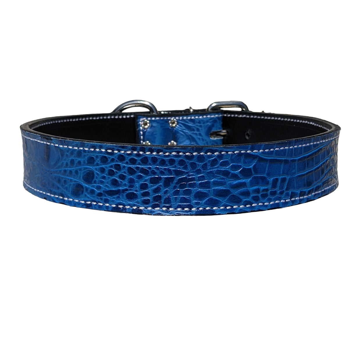 C1 - 1.5" Wide Leather Dog Collar