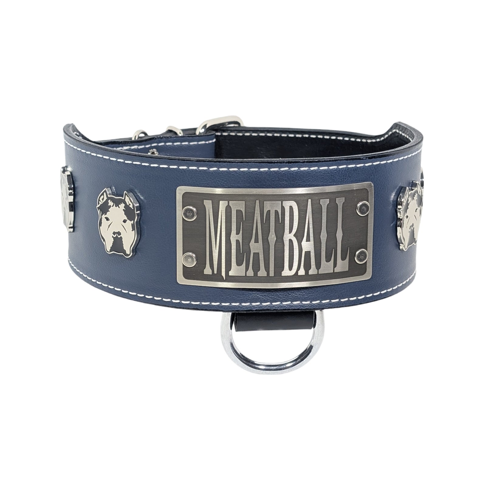 NX7 - Coleira Bully Dog Personalizada de 3"