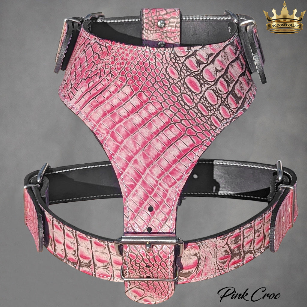 H1 - Custom Made Leather Dog Harness
