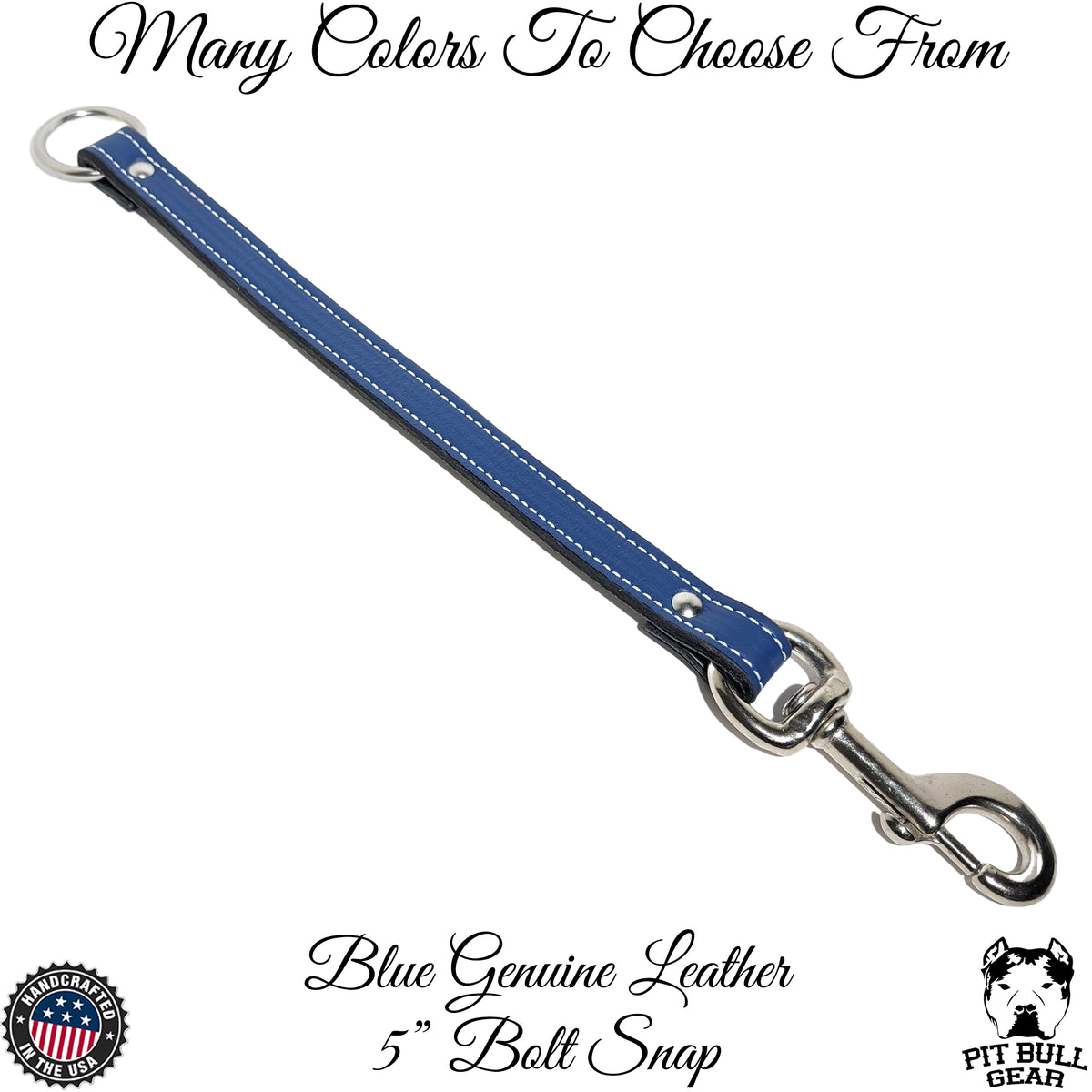 Extensor de correa de cuero para perros